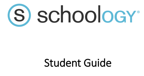 Schoology Student Guide 